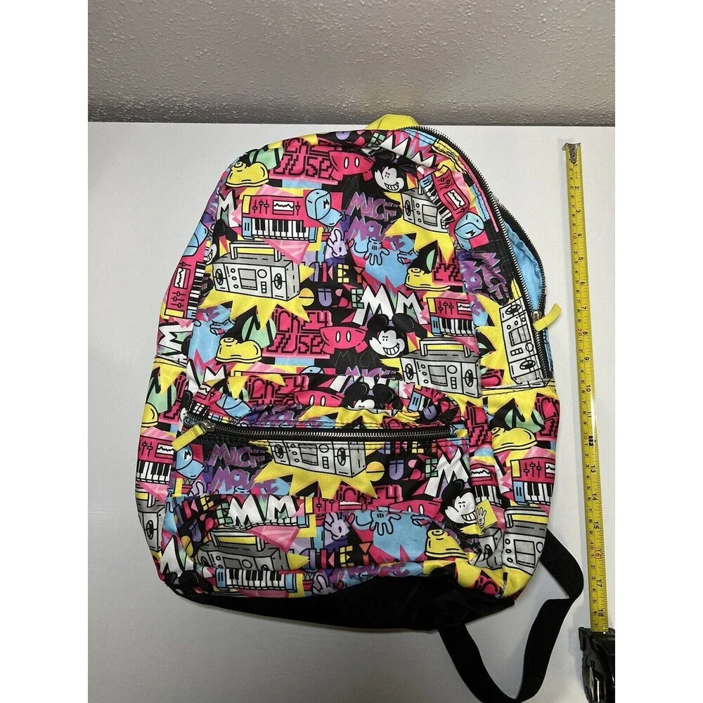 Disney Artist Series Retro Graffiti Mickey Mouse Backpack by Rafael Faria